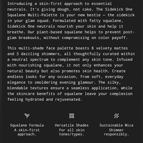 NEW SEALED ToyFactory /Sidekickone Face Palette + Built in Mirror Eyeshadows - Picture 8 of 9